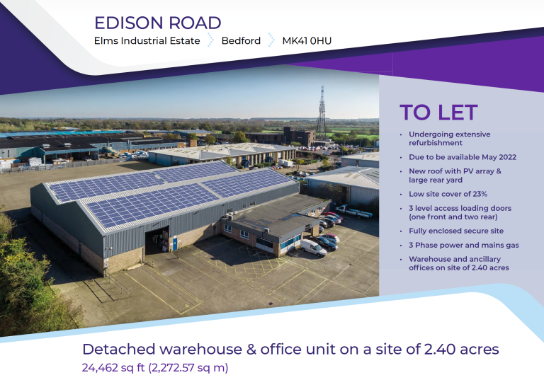 Edison Road, Elms Industrial Estate, Bedford
